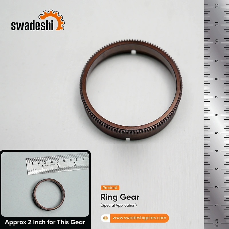 Ring Gears Manufacturer in Italy - Industrial Gear Supplier