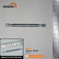 Spline Shaft Manufacturer in India