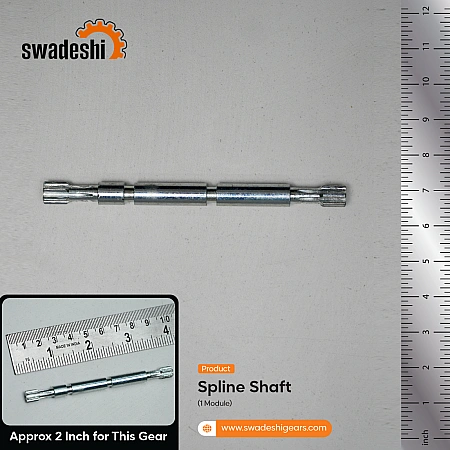 Spline Shaft Gear Manufacturer in India