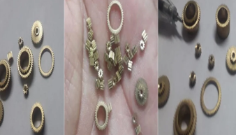 Brass Gear With Collar